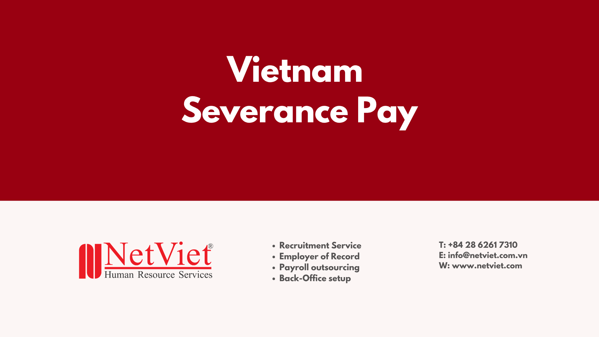 Vietnam Serverance Pay 2026