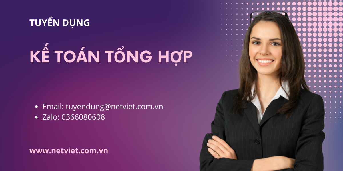 Tuyển dụng Kế toán tổng hợp