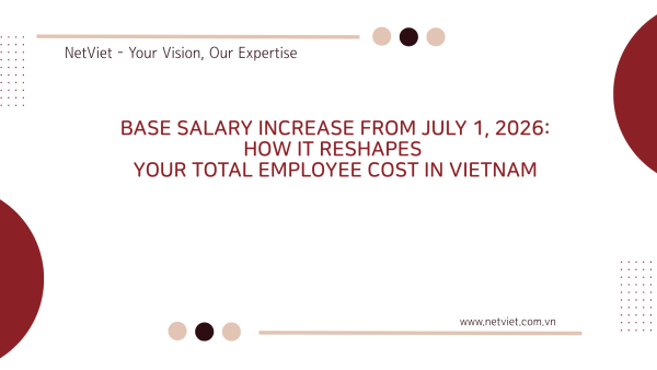 Total Employer Cost Vietnam 2026 Vietnam Base Salary 2026