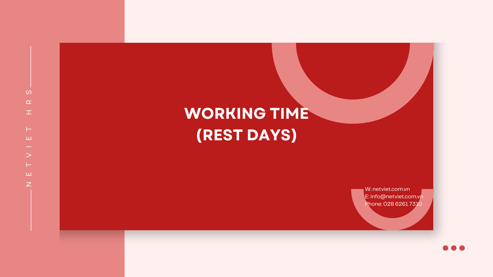 Weekly rest days Vietnam